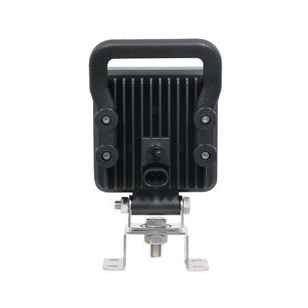 Swivel Mount Square Work Lamp w/ On/Off Switch, Handle and AMP Connector